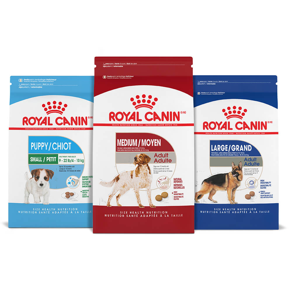 Size Health Nutrition | Royal Canin Dog Food